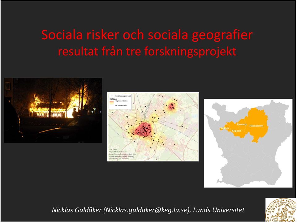 forskningsprojekt Nicklas Guldåker