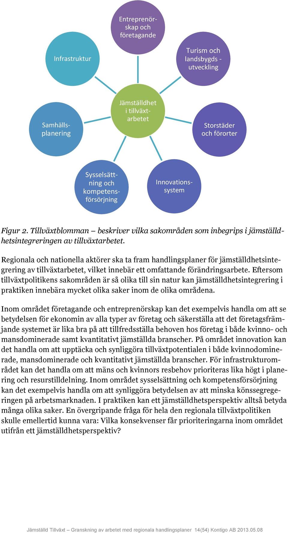 Regionala och nationella aktörer ska ta fram handlingsplaner för jämställdhetsintegrering av tillväxtarbetet, vilket innebär ett omfattande förändringsarbete.