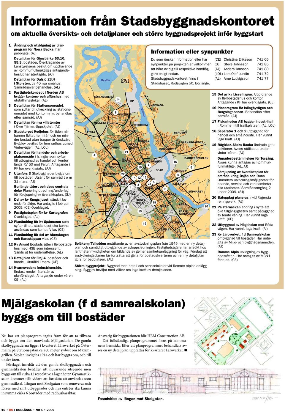 (J) Detaljplan för Dalsjö 23:4 i Storsten, ca 40 nya småhus. Samrådssvar behandlas. () 2 Fastighetskoncept i Norden B bygger kontors- och affärshus med utställningslokal.