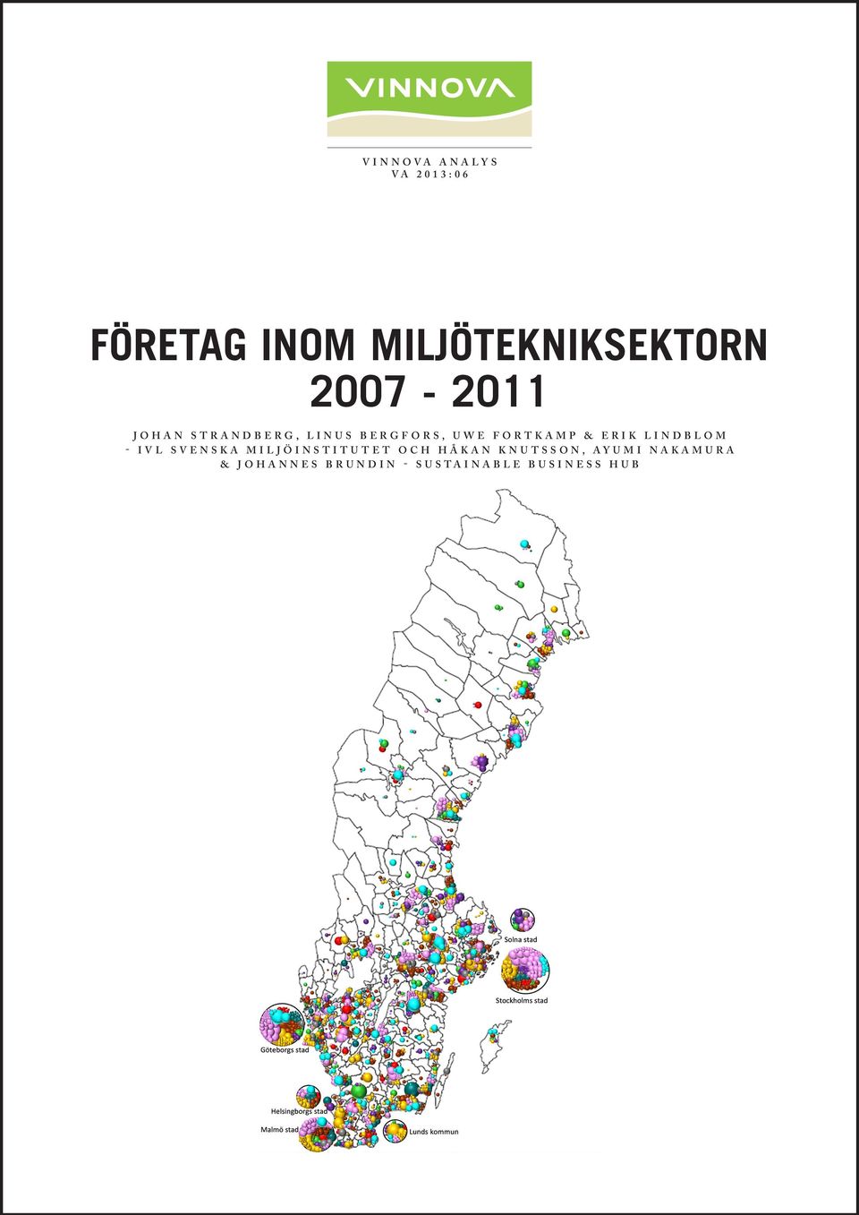 Erik Lindblom - IVL Svenska Miljöinstitutet och Håkan