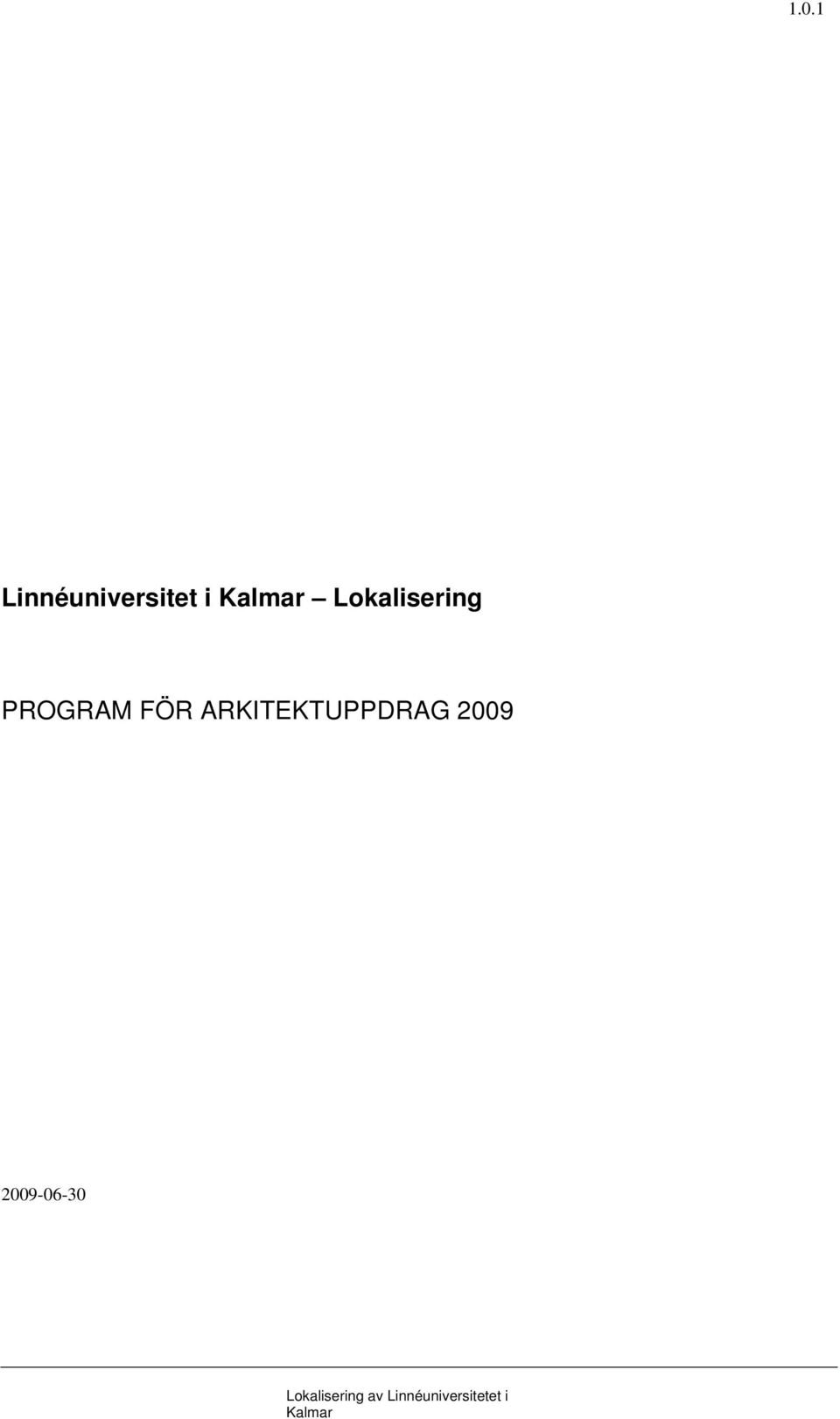 Lokalisering PROGRAM