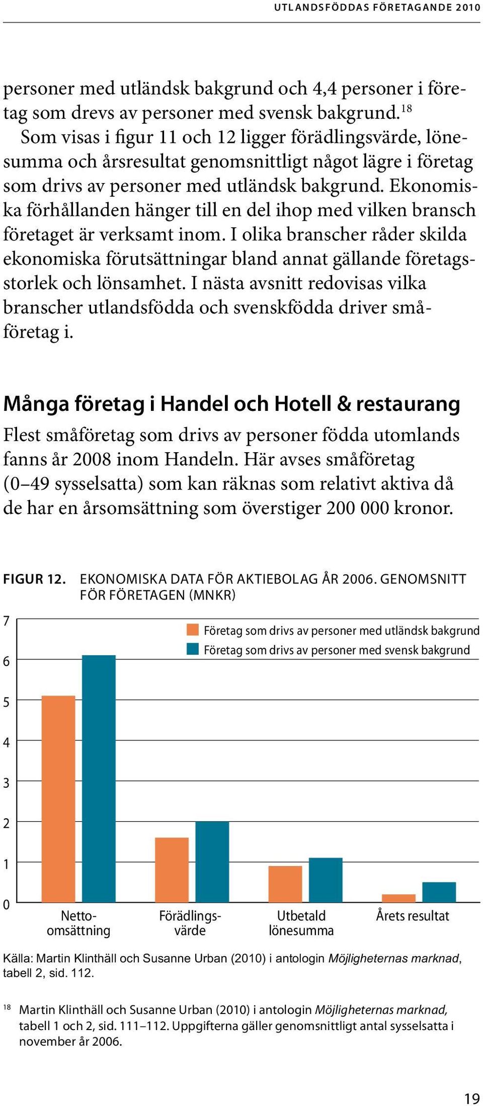 Ekonomiska förhållanden hänger till en del ihop med vilken bransch företaget är verksamt inom.