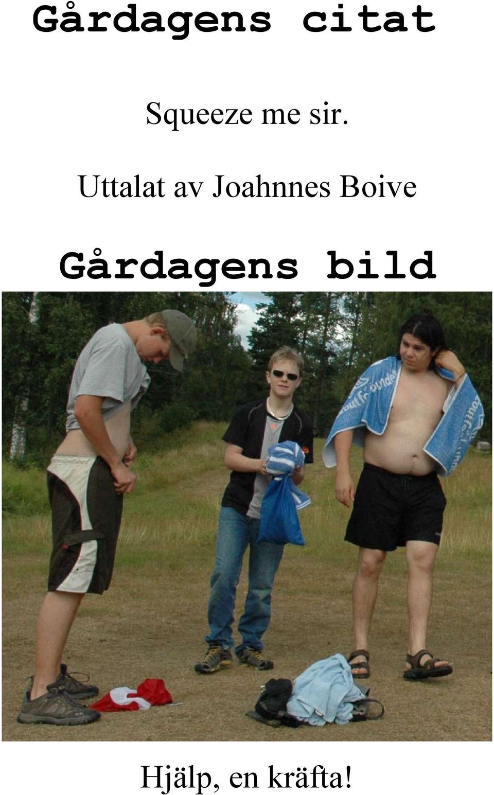 Uttalat av Joahnnes