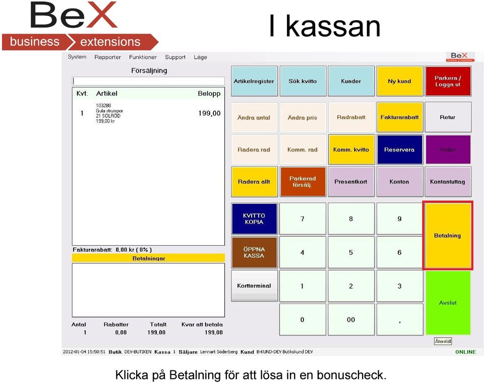 Betalning för