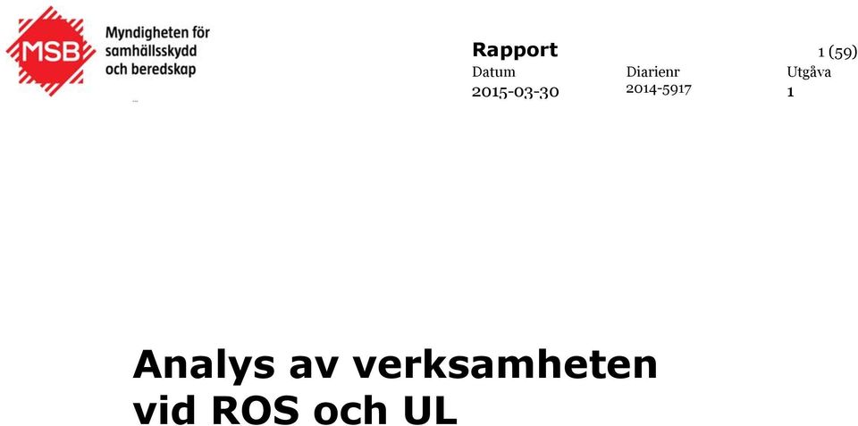 Rapport (59) 205-03-30