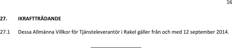 Tjänsteleverantör i Rakel