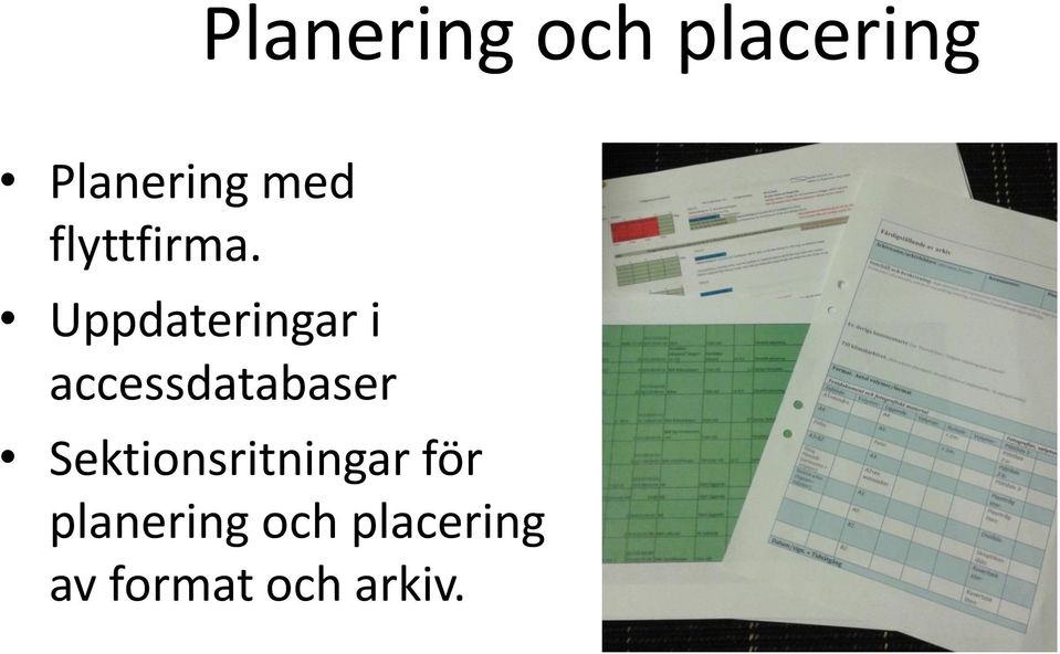 Uppdateringar i accessdatabaser