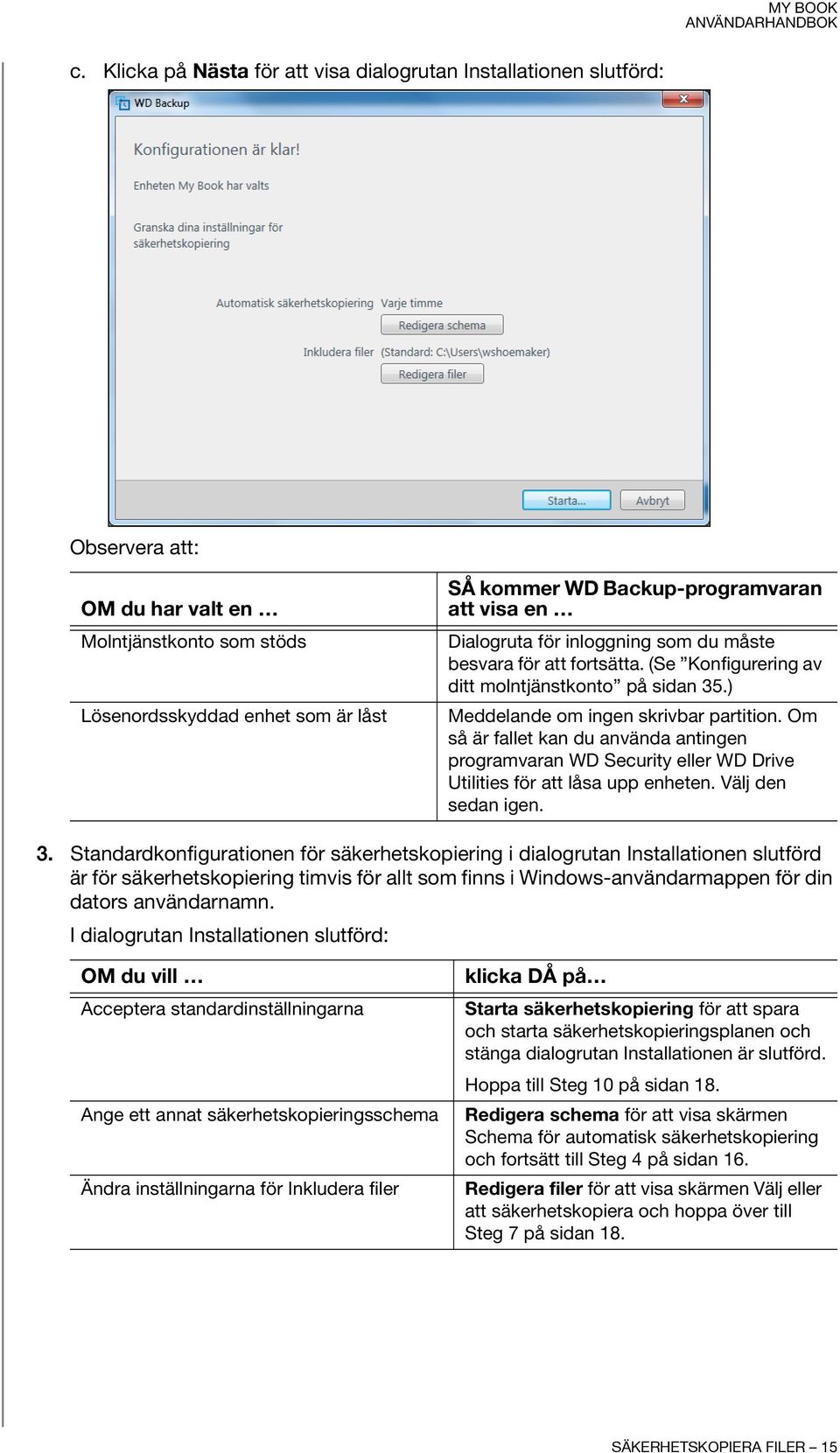 Om så är fallet kan du använda antingen programvaran WD Security eller WD Drive Utilities för att låsa upp enheten. Välj den sedan igen. 3.