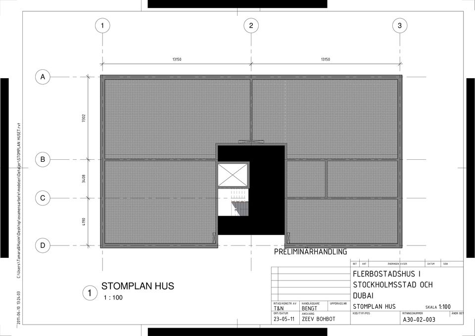 NR T&N :00 23-05- STOMPLAN HUS A30-02-003 490 3408 7302