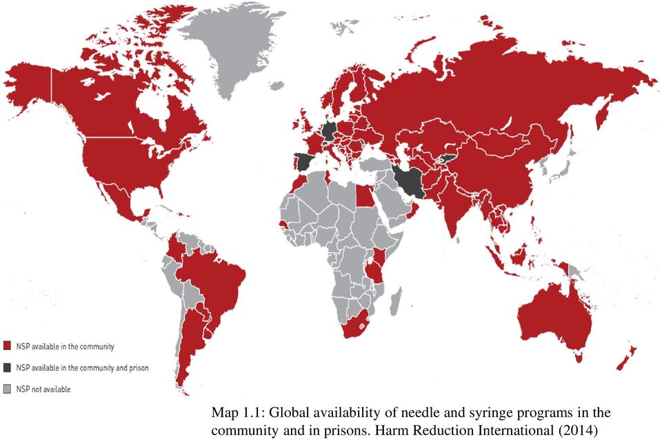 community 1.1: Global and availability in prisons.