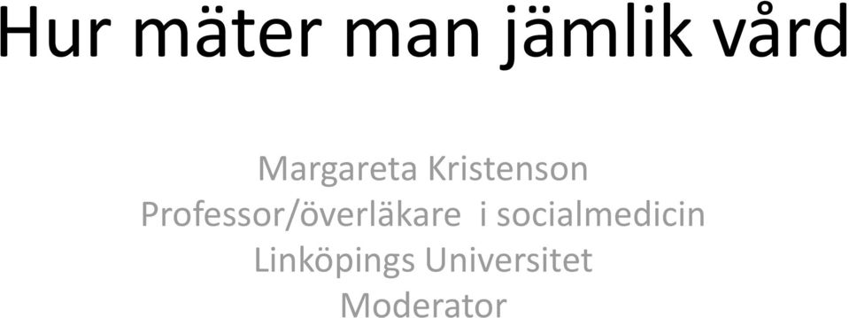 Professor/överläkare i