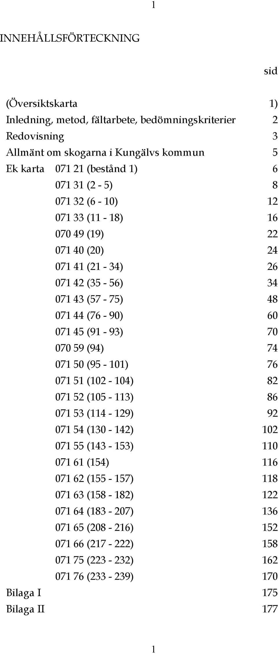 45 (91-93) 70 070 59 (94) 74 071 50 (95-101) 76 071 51 (102-104) 82 071 52 (105-113) 86 071 53 (114-129) 92 071 54 (130-142) 102 071 55 (143-153) 110 071 61 (154) 116