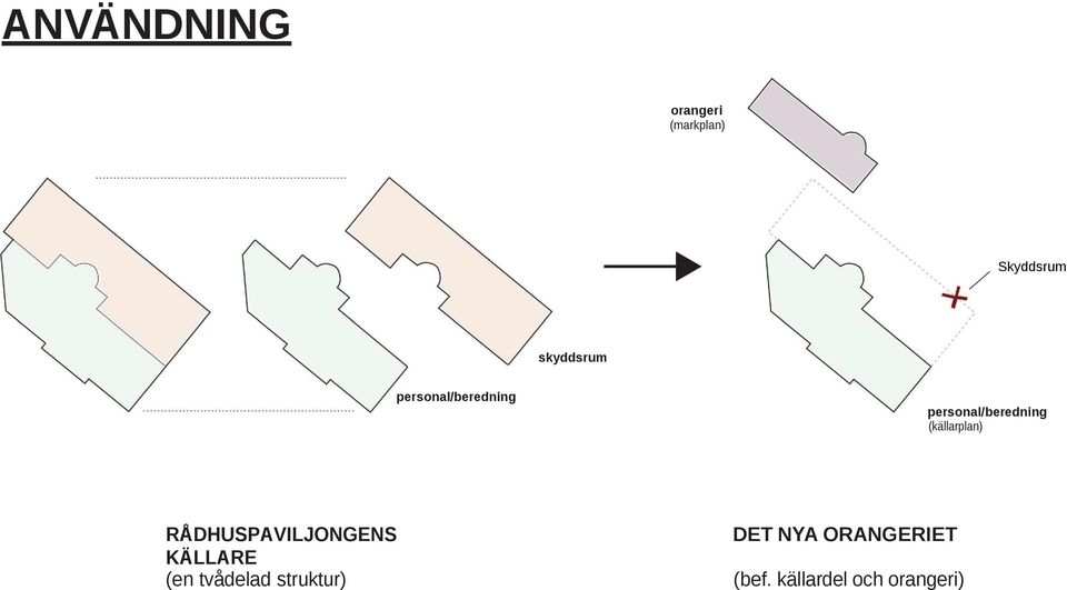 (källarplan) RÅDHUSPAVILJONGENS KÄLLARE (en