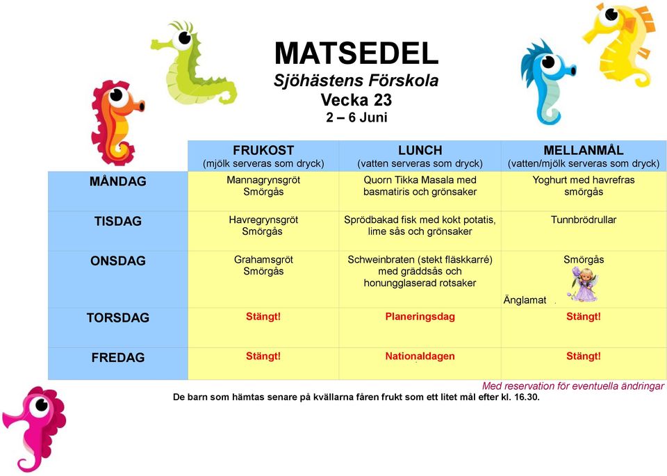 med gräddsås och honungglaserad rotsaker Änglamat Stängt!