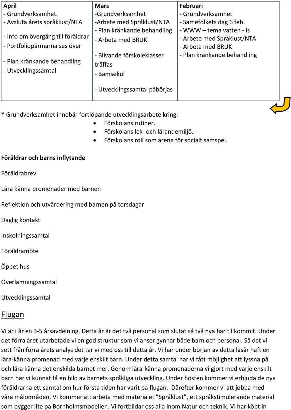 Bamsekul - Utvecklingssamtal påbörjas Februari - Samefolkets dag 6 feb.