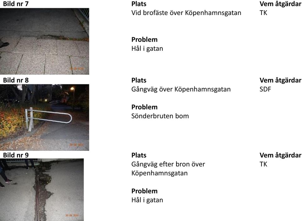 Köpenhamnsgatan Sönderbruten bom Bild nr 9