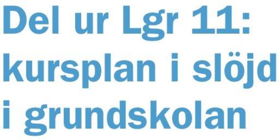 kursplan i