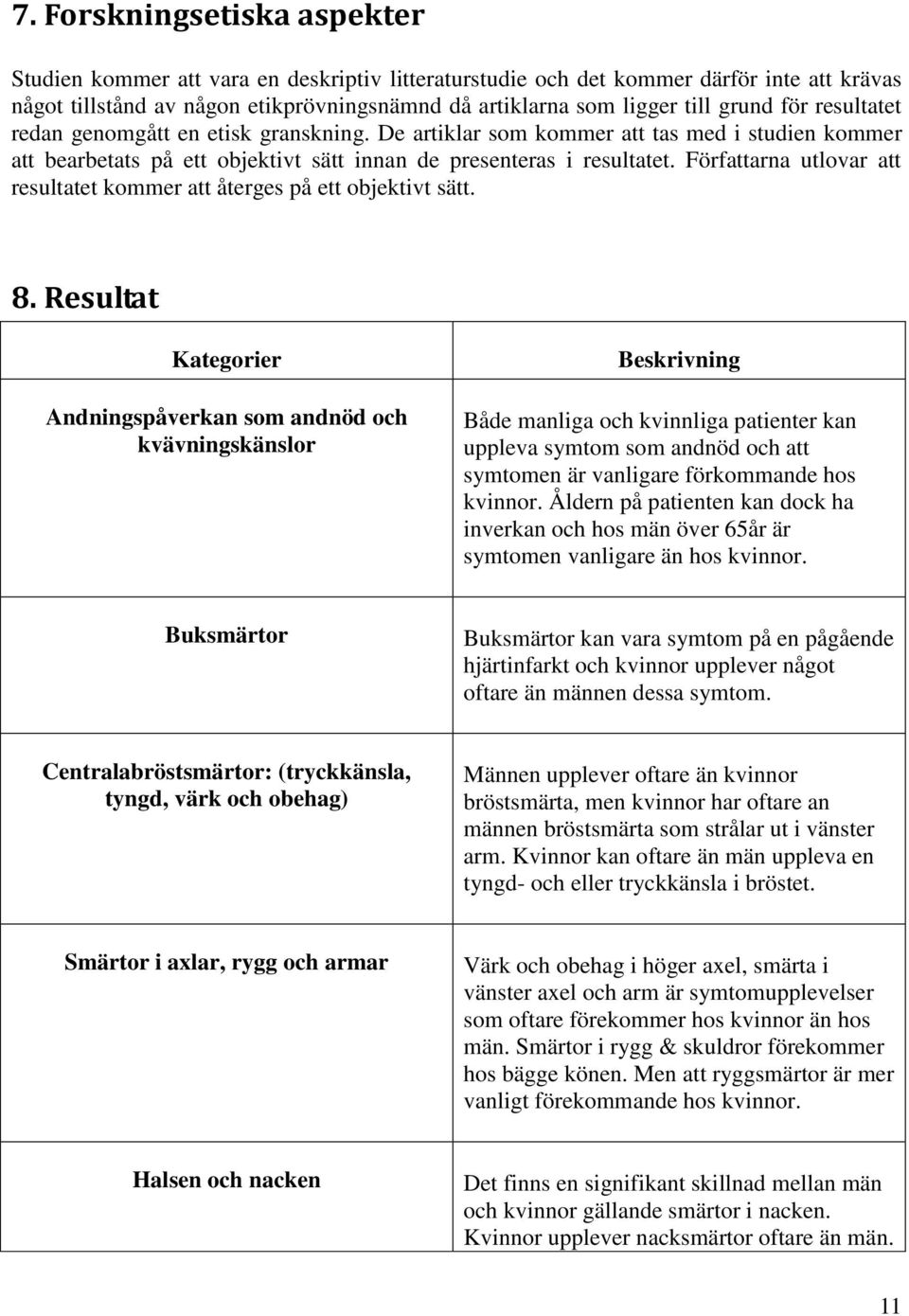 Författarna utlovar att resultatet kommer att återges på ett objektivt sätt. 8.