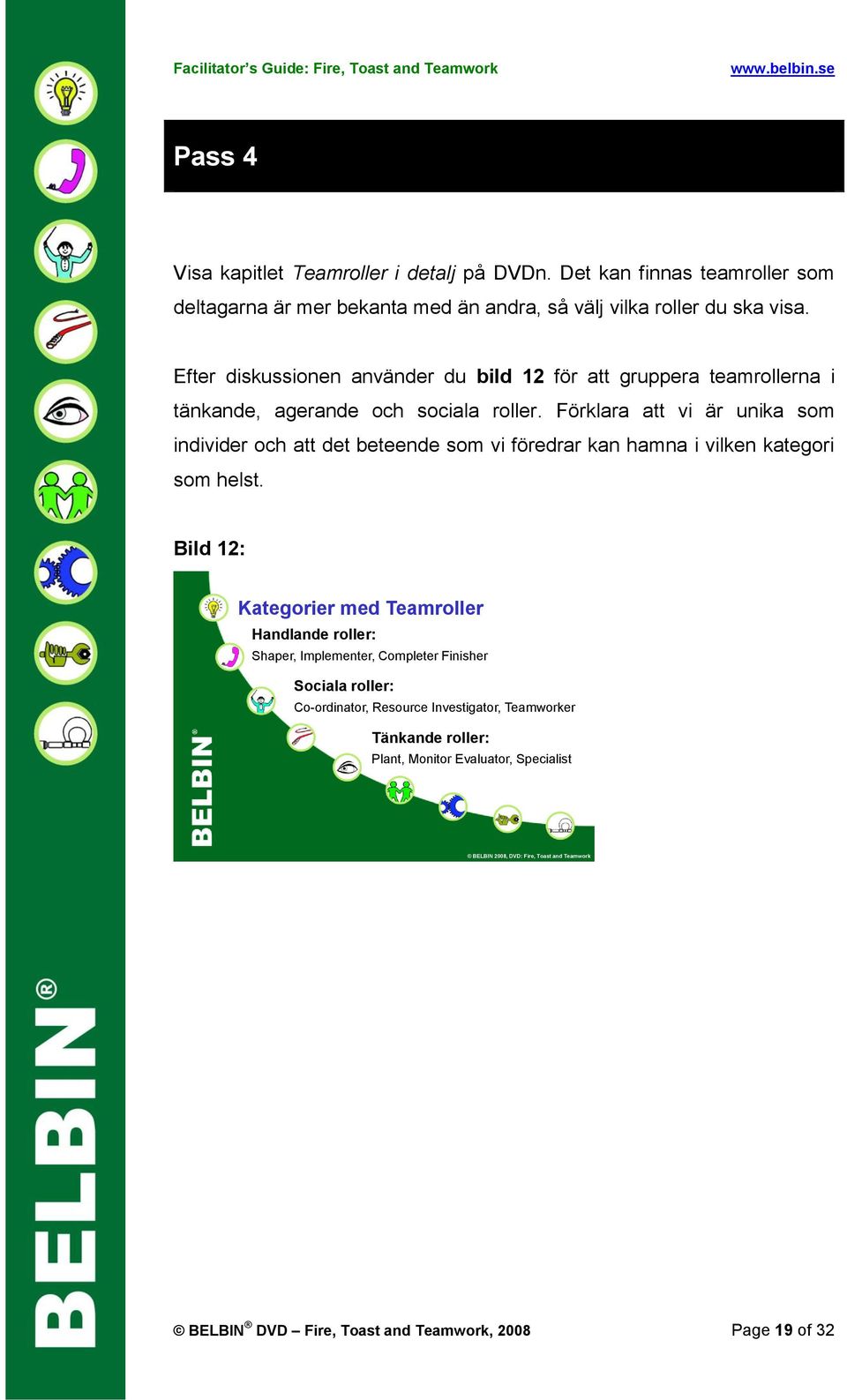 Förklara att vi är unika som individer och att det beteende som vi föredrar kan hamna i vilken kategori som helst.