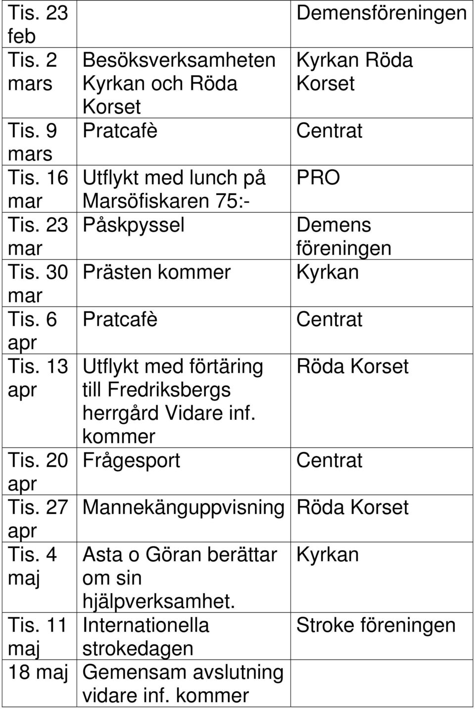 förtäring till Fredriksbergs herrgård Vidare inf.