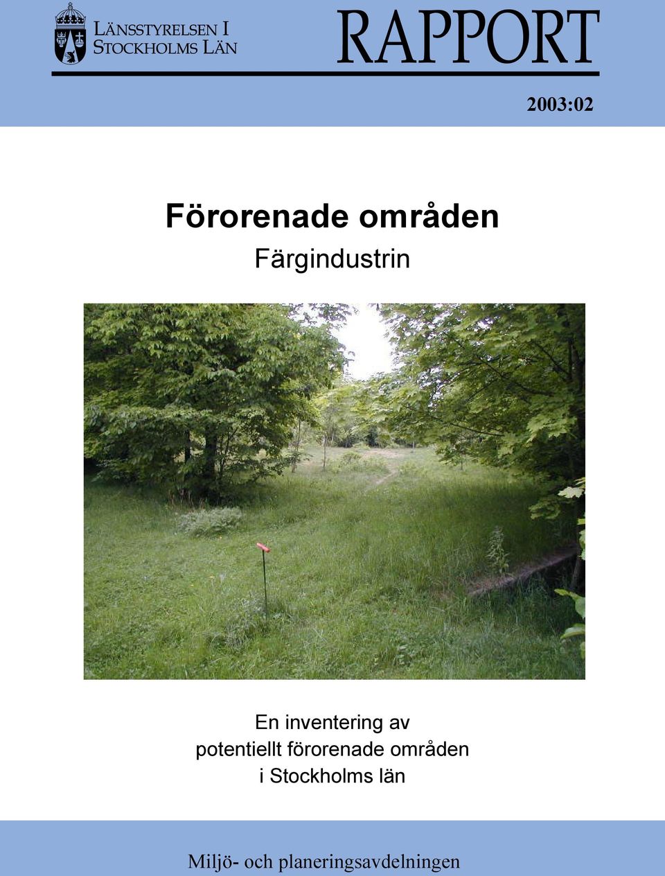 potentiellt förorenade områden i