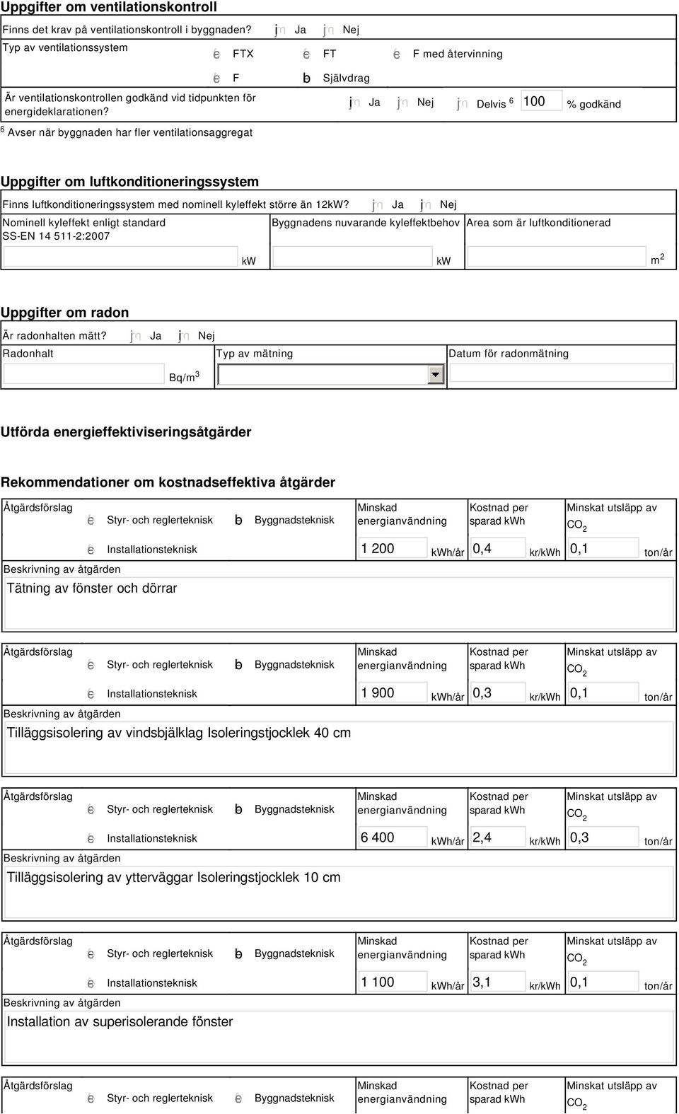 nominell kyleffekt större än 12kW?