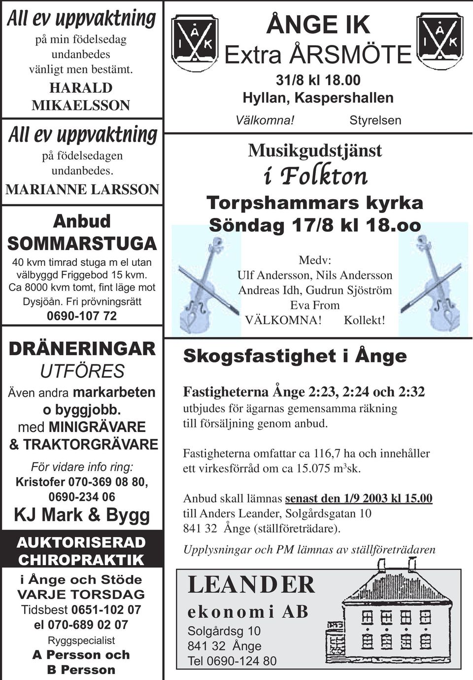 Fri prövningsrätt 0690-107 72 DRÄNERINGAR UTFÖRES Även andra markarbeten o byggjobb.