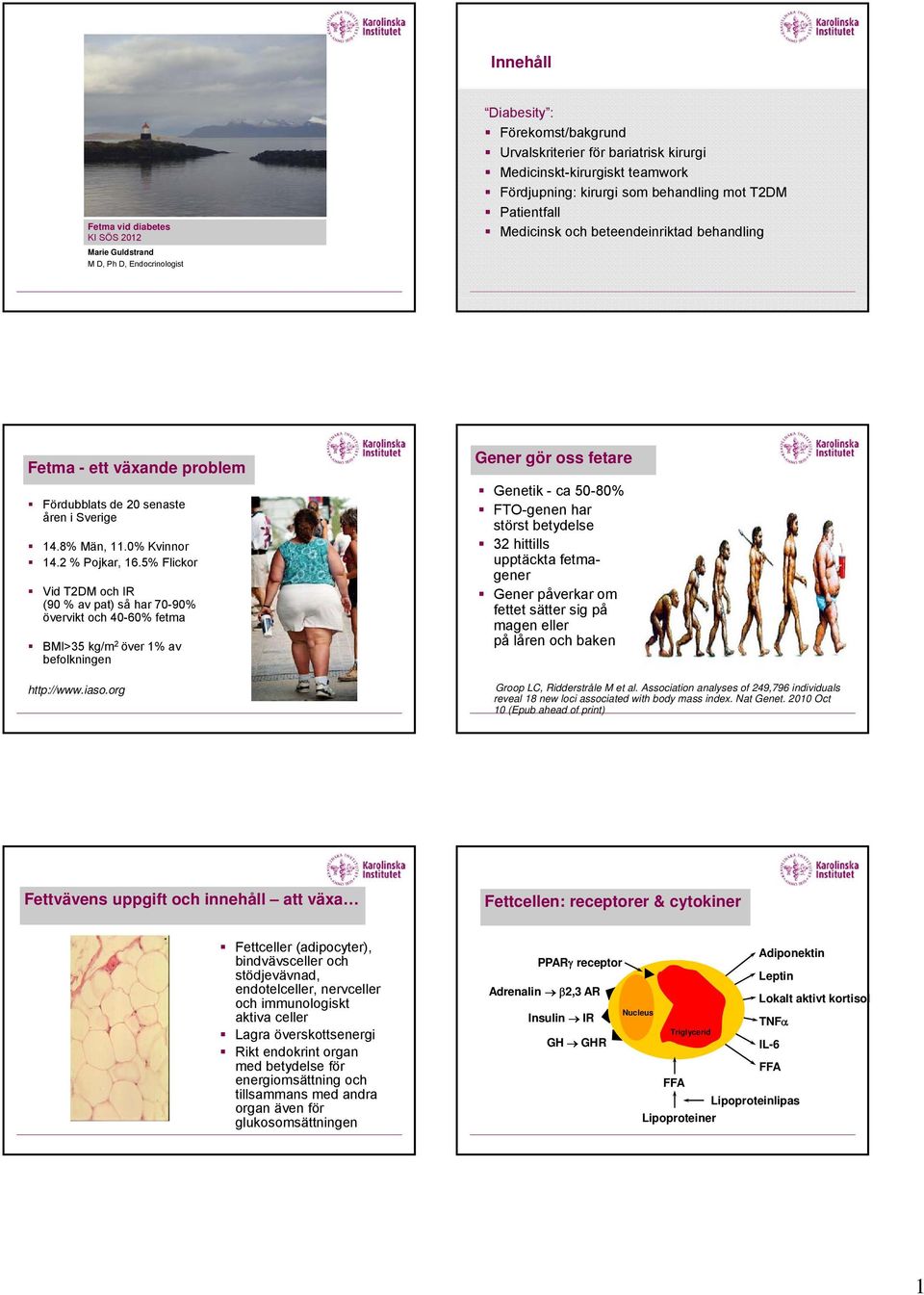 5% Flickor Vid T2DM och IR (90 % av pat) så har 70-90% övervikt och 40-60% fetma BMI>35 kg/m 2 över 1% av befolkningen http://www.iaso.