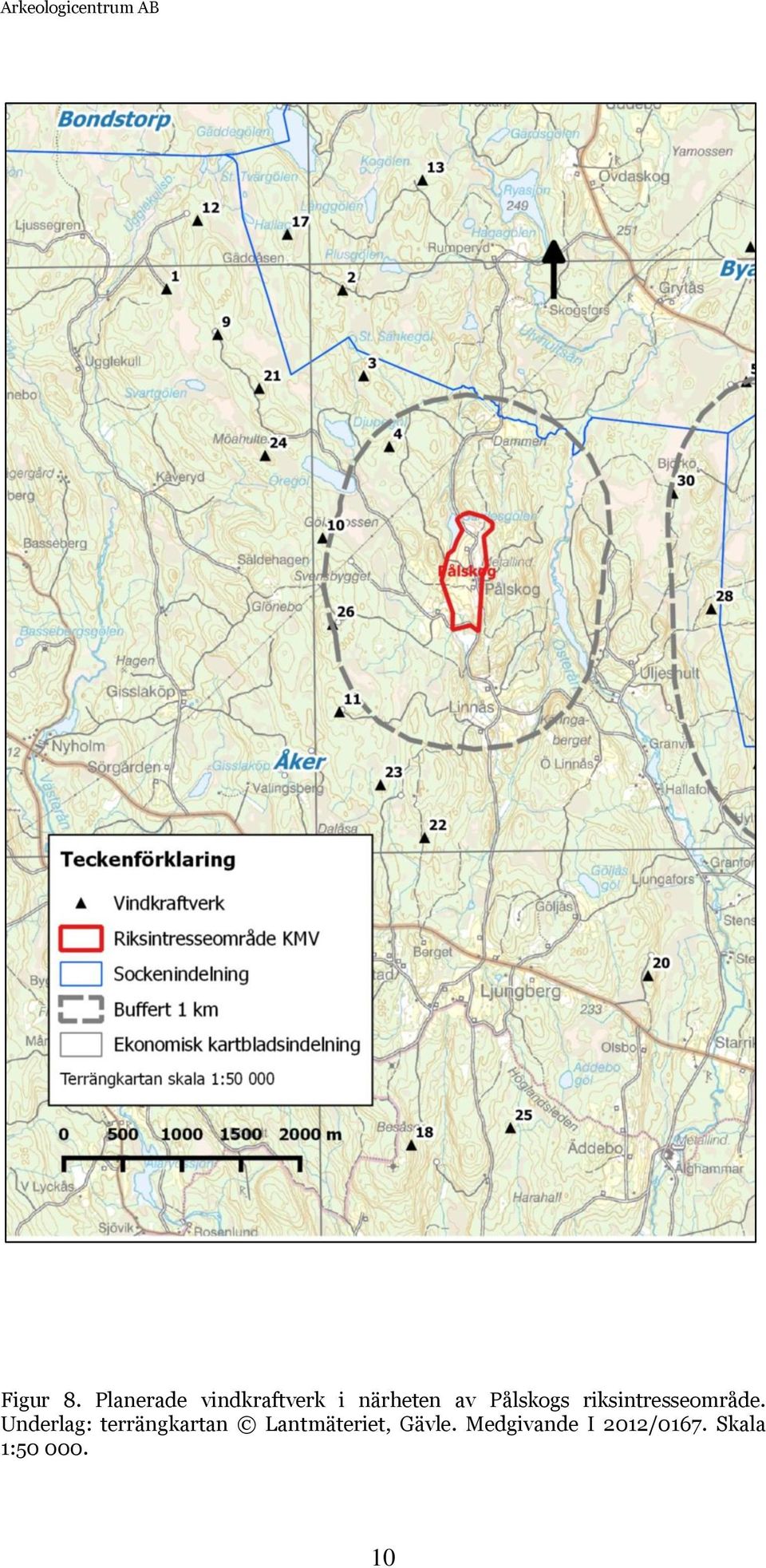 Pålskogs riksintresseområde.