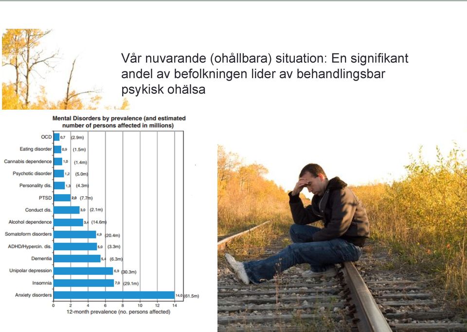 andel av befolkningen lider