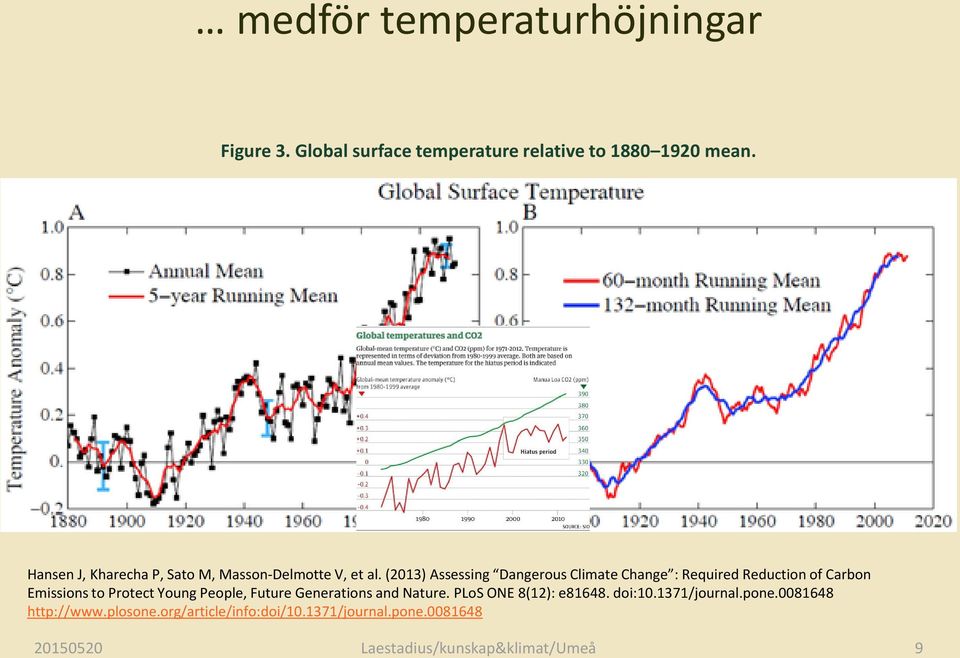 (2013) Assessing Dangerous Climate Change : Required Reduction of Carbon Emissions to Protect Young People,