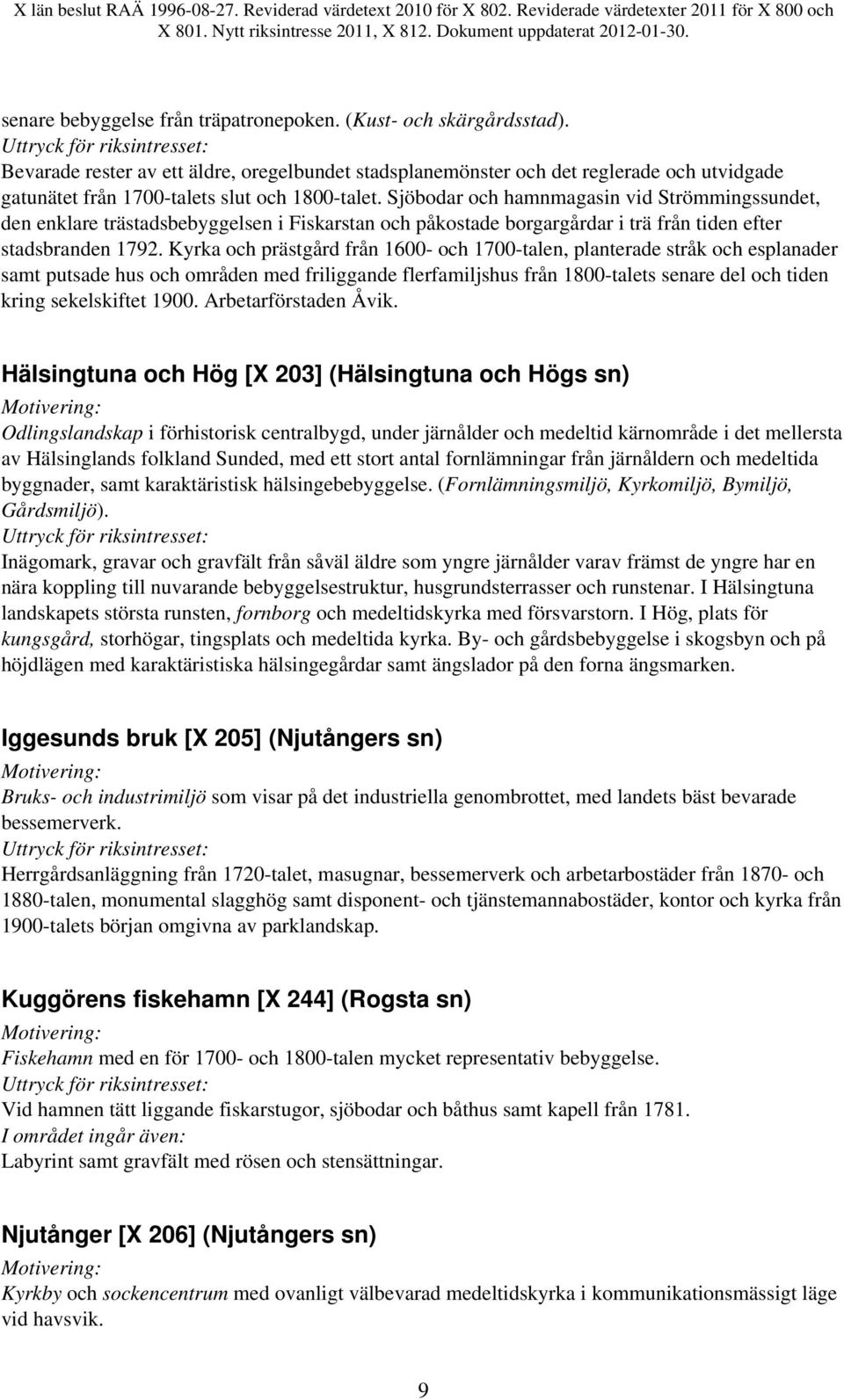 Sjöbodar och hamnmagasin vid Strömmingssundet, den enklare trästadsbebyggelsen i Fiskarstan och påkostade borgargårdar i trä från tiden efter stadsbranden 1792.