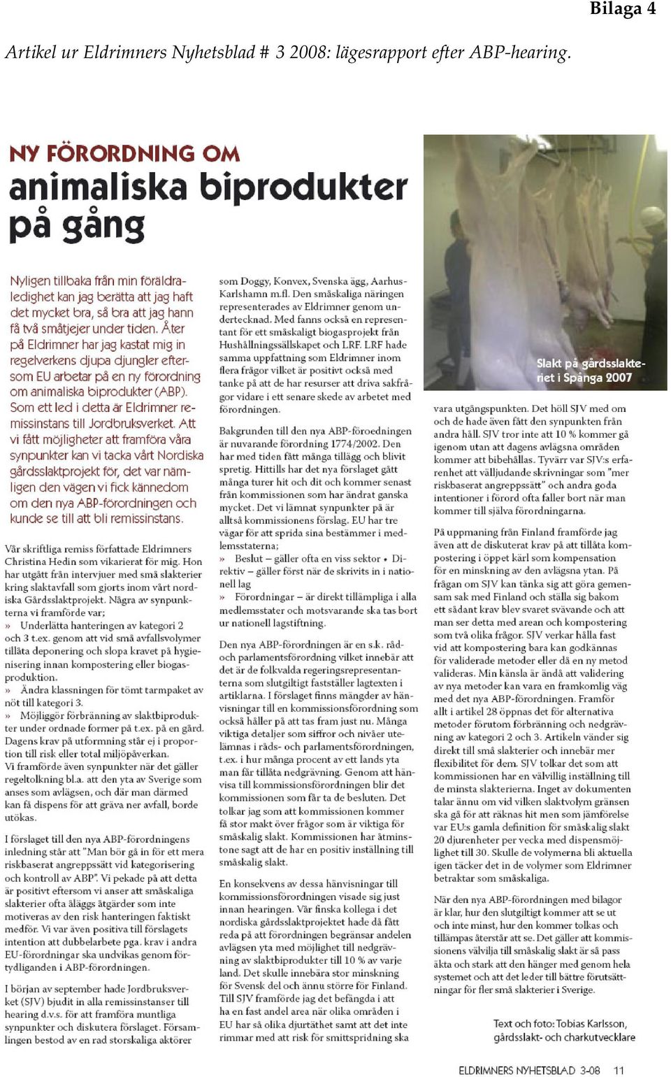 Nyhetsblad # 3 2008: