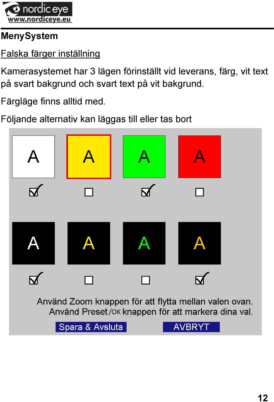 bakgrund och svart text på vit bakgrund.