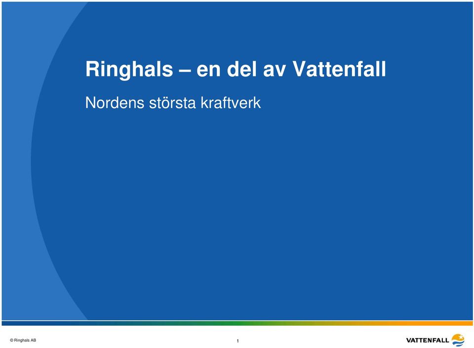 Vattenfall