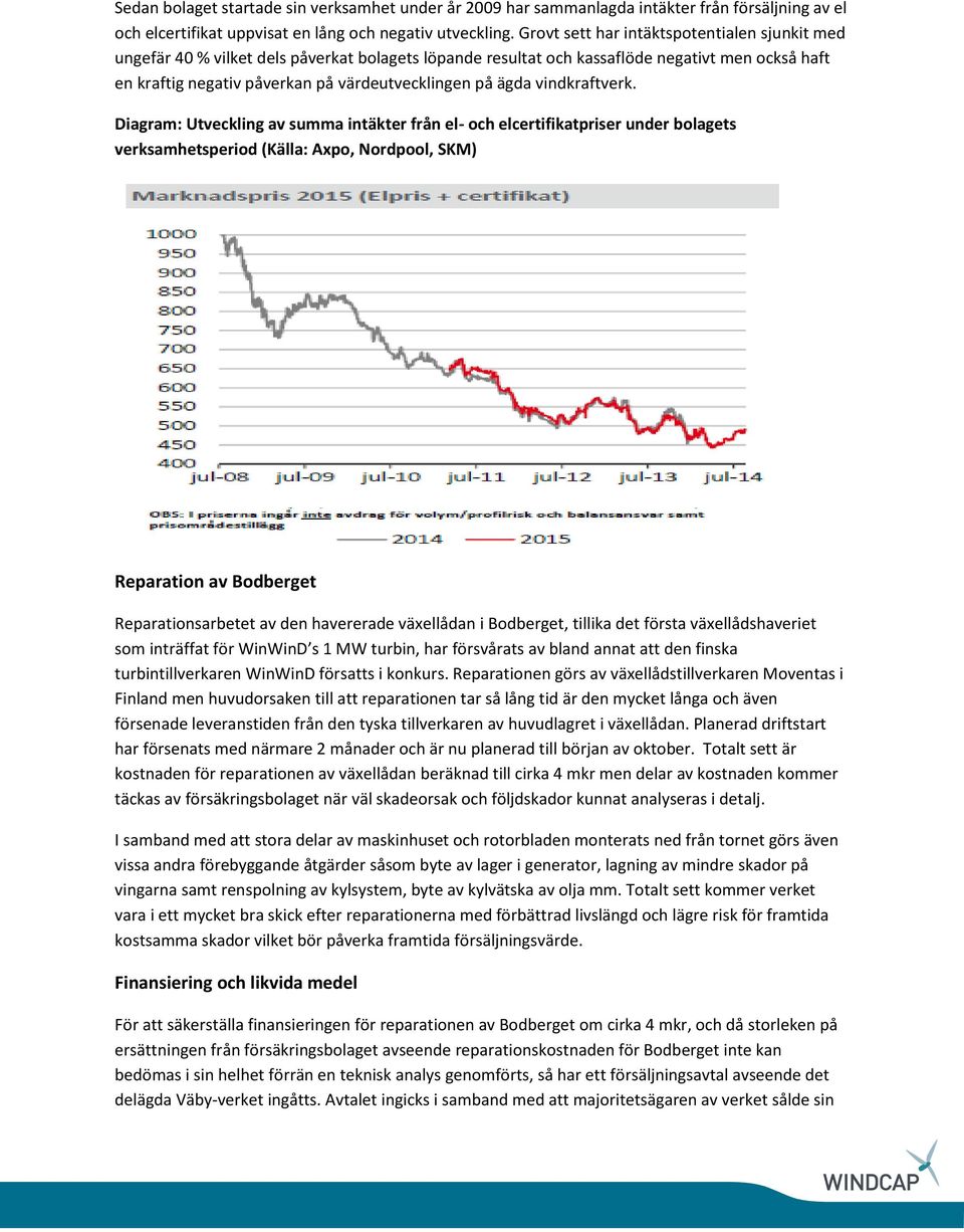 ägda vindkraftverk.