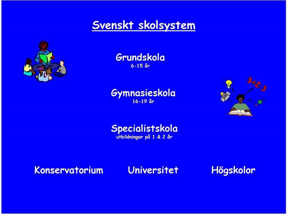 Specialistskola utbildningar på 1