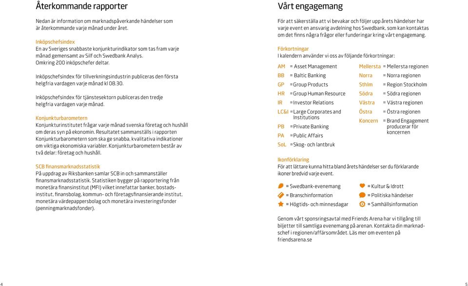 Inköpschefsindex för tillverkningsindustrin publiceras den första helgfria vardagen varje månad kl 0.0. Inköpschefsindex för tjänstesektorn publiceras den tredje helgfria vardagen varje månad.