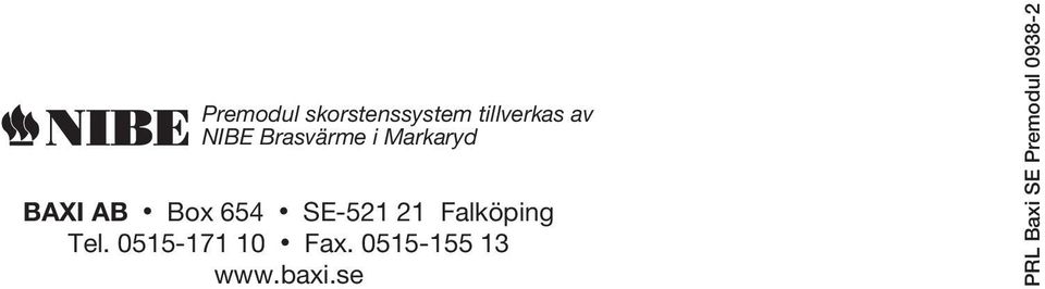 SE521 21 Falköping Tel. 0515171 10 Fax.