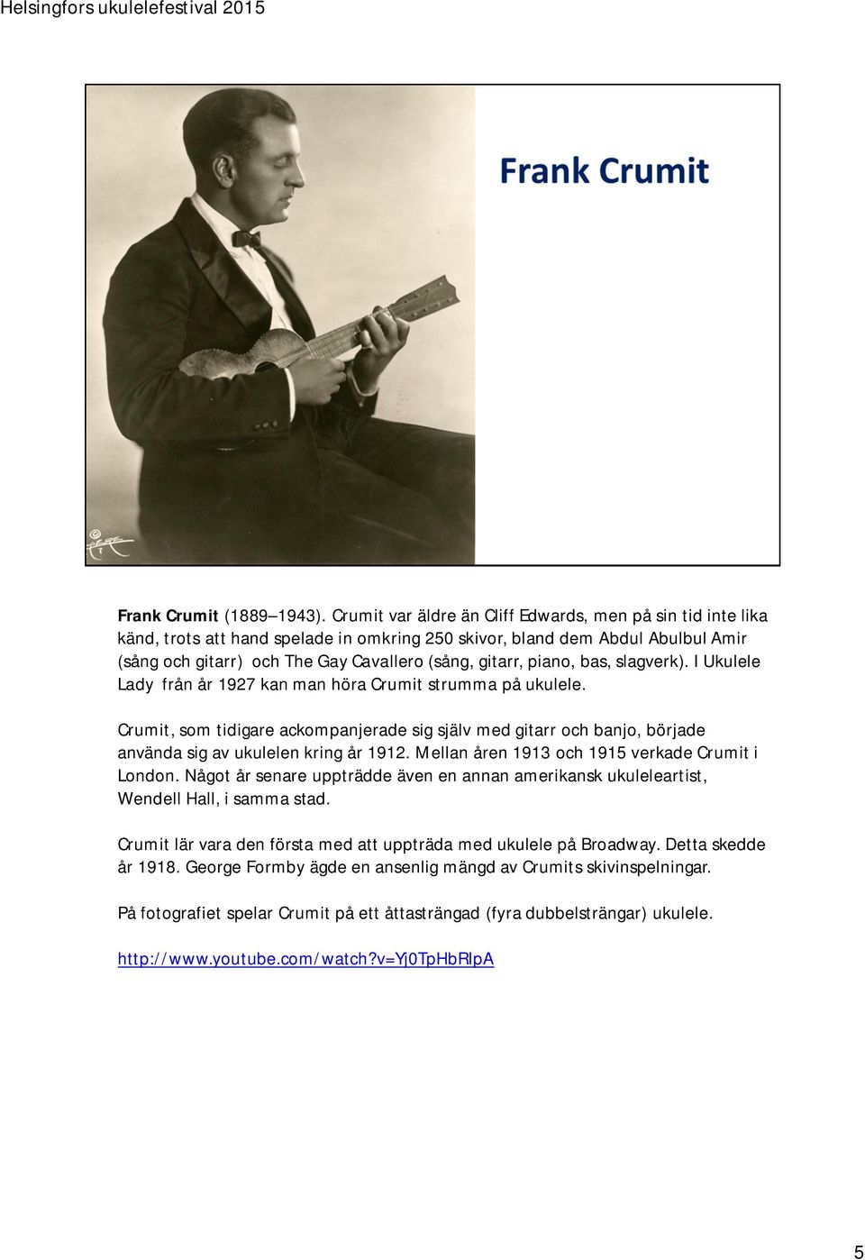 George Formby och banjo-ukulelen - PDF Gratis nedladdning