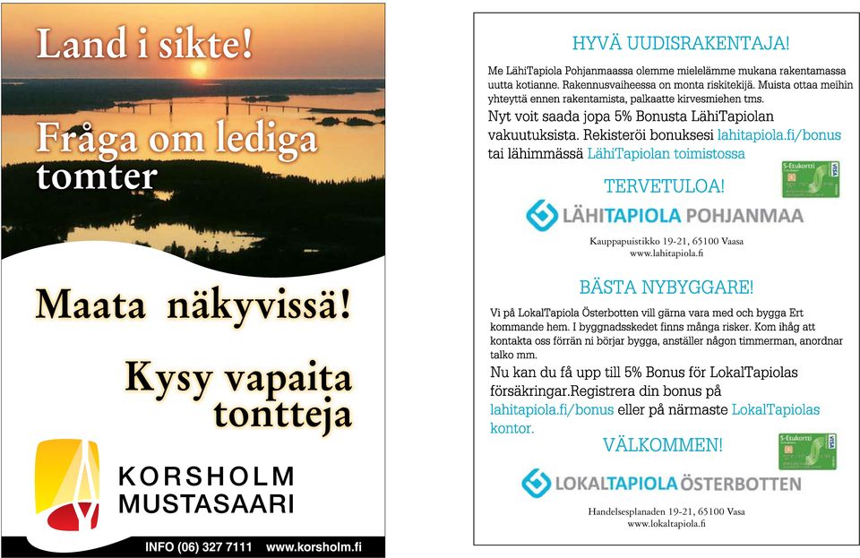 fi K O R S H O L M MUSTASAARI