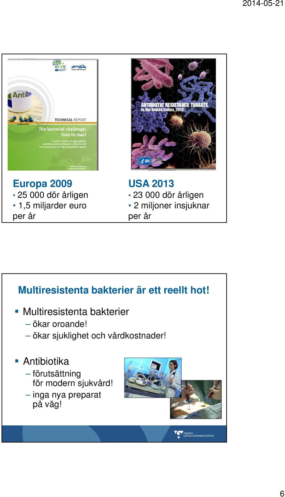 hot! Multiresistenta bakterier ökar oroande!