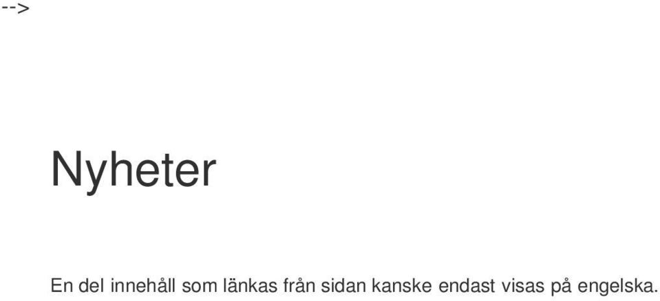 från sidan kanske