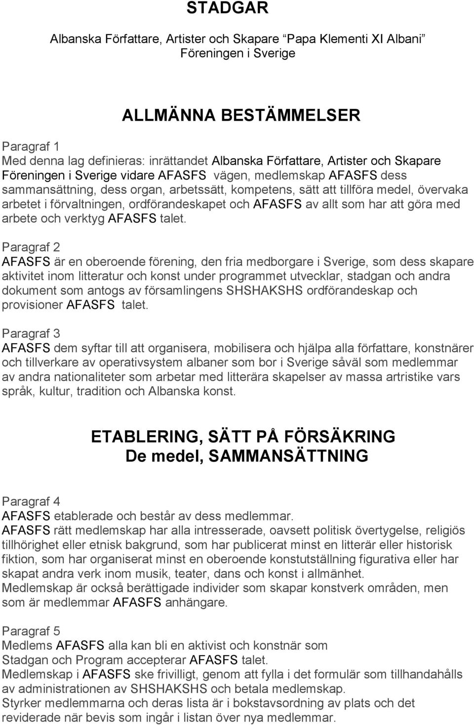 och AFASFS av allt som har att göra med arbete och verktyg AFASFS talet.