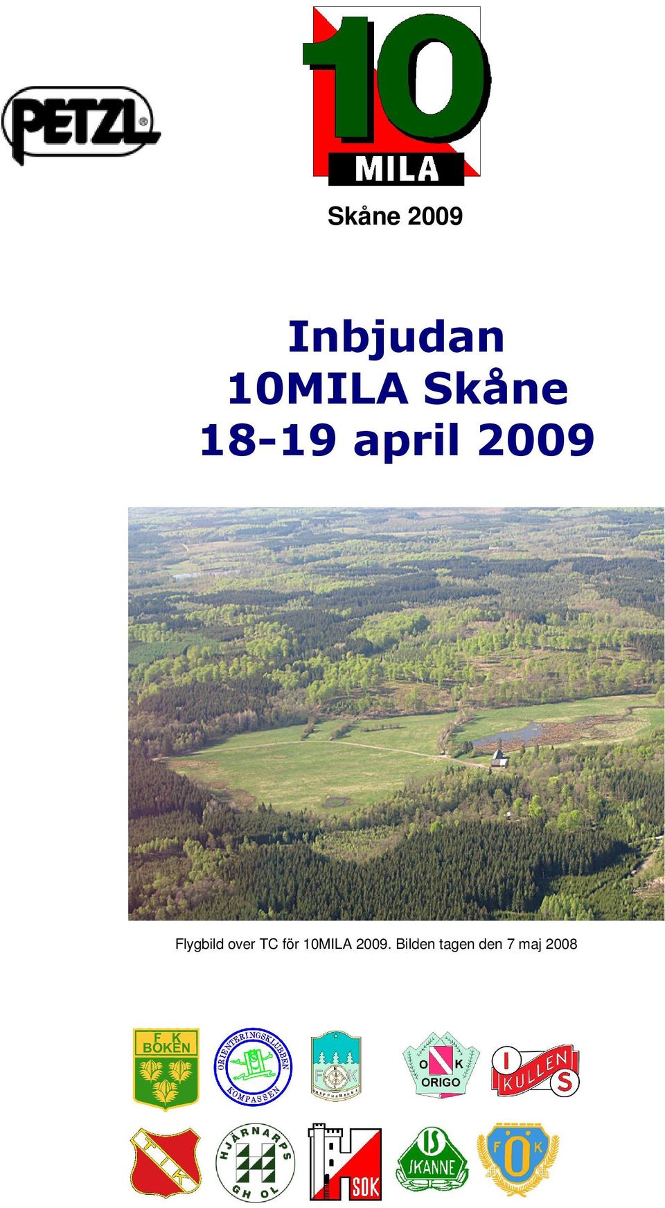 Flygbild over TC för 10MILA