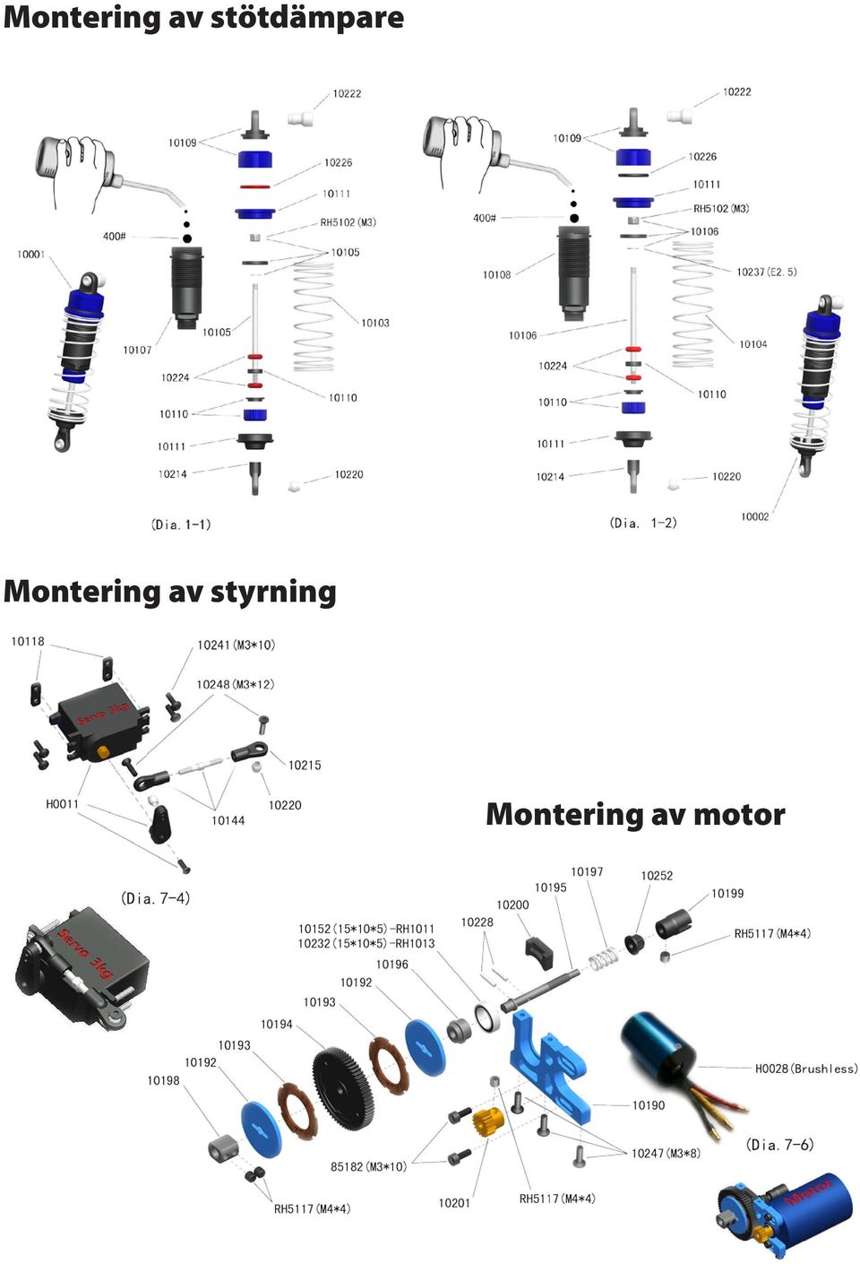 styrning  motor