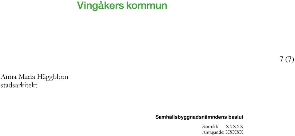 Samhällsbyggnadsnämndens