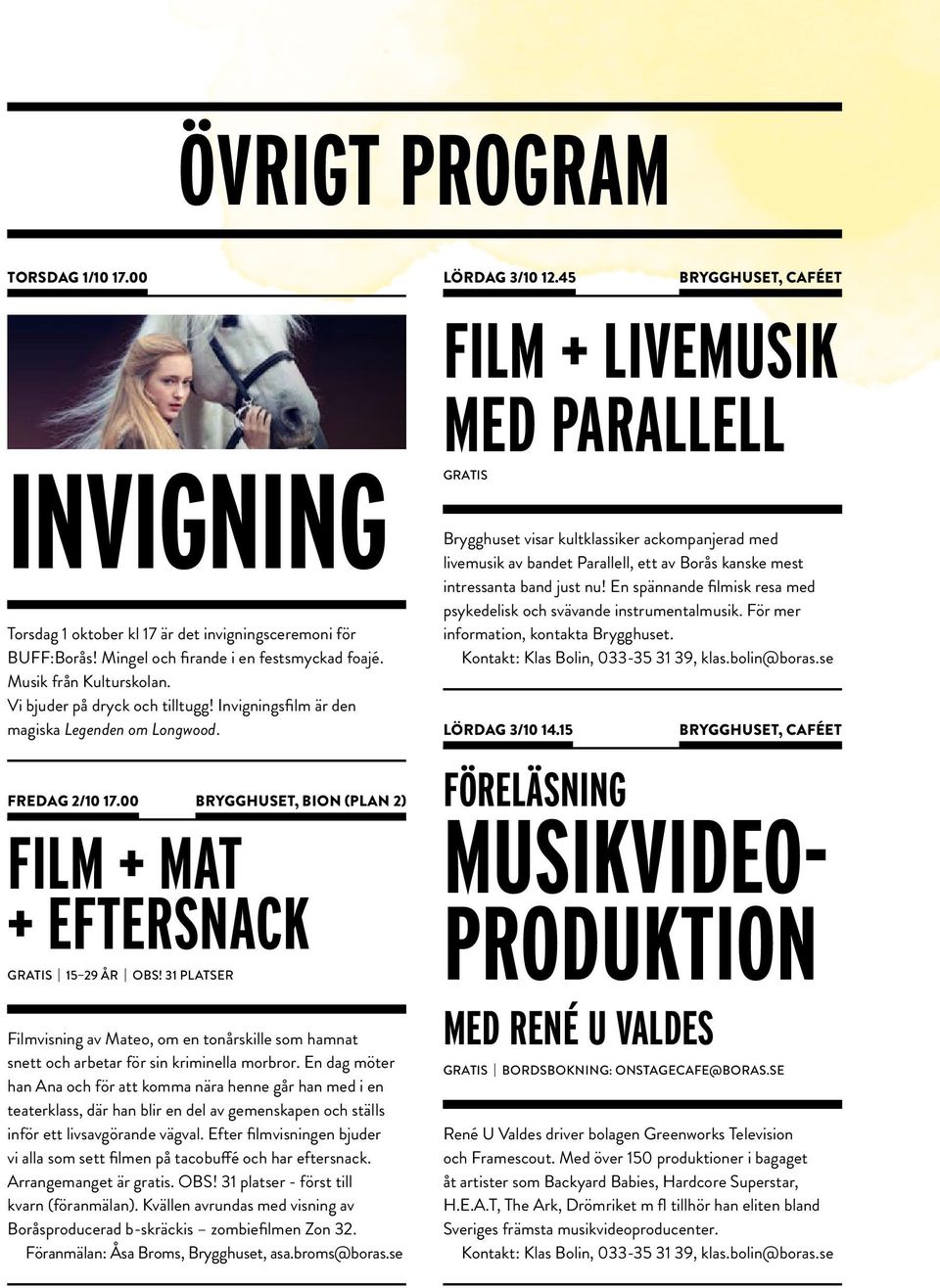 31 PLATSER Filmvisning av Mateo, om en tonårskille som hamnat snett och arbetar för sin kriminella morbror.