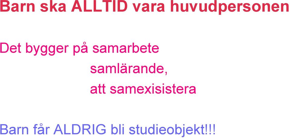 samarbete samlärande, att