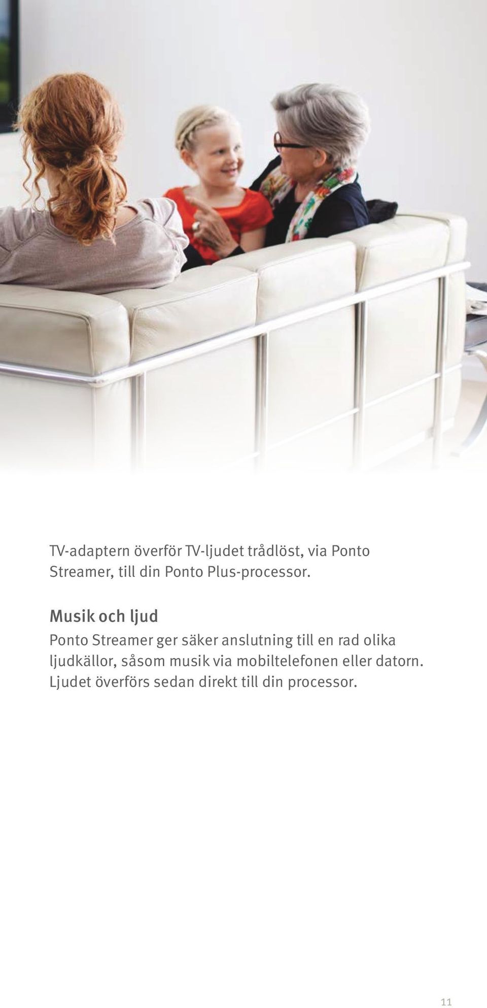 Musik och ljud Ponto Streamer ger säker anslutning till en rad